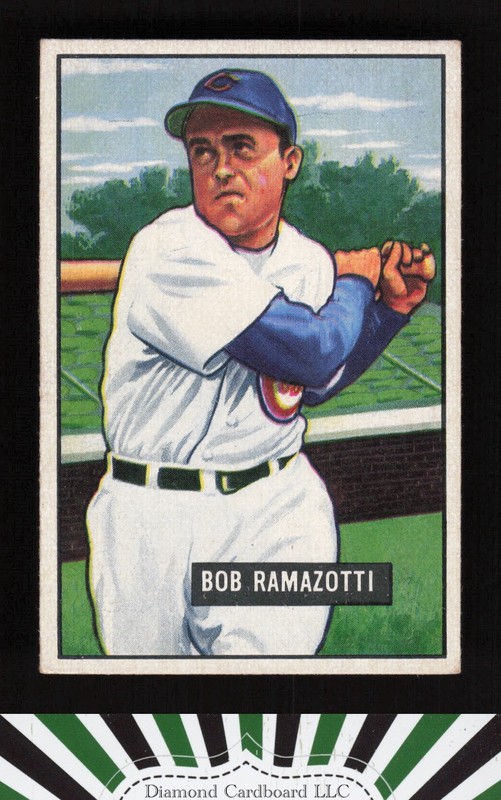 1951 Bowman #247 Bob Ramazzotti VGEX+ [CENTERED], front
