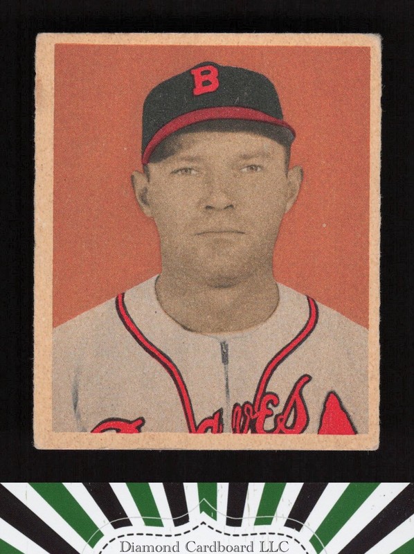 1949 Bowman #88 Bill Salkeld No Name VGEX a, front