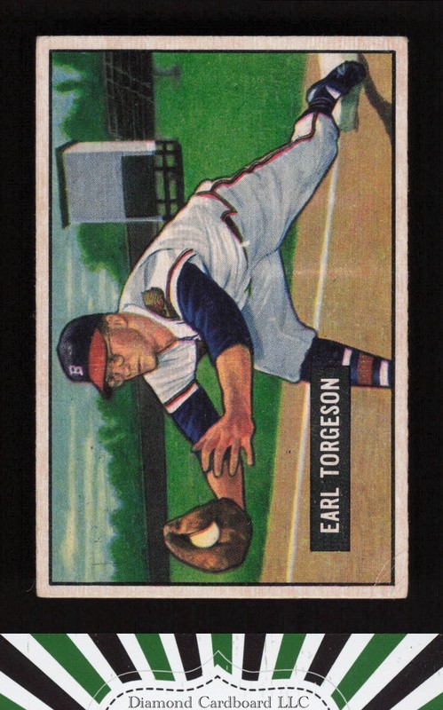 1951 Bowman #99 Earl Torgeson VG+, front