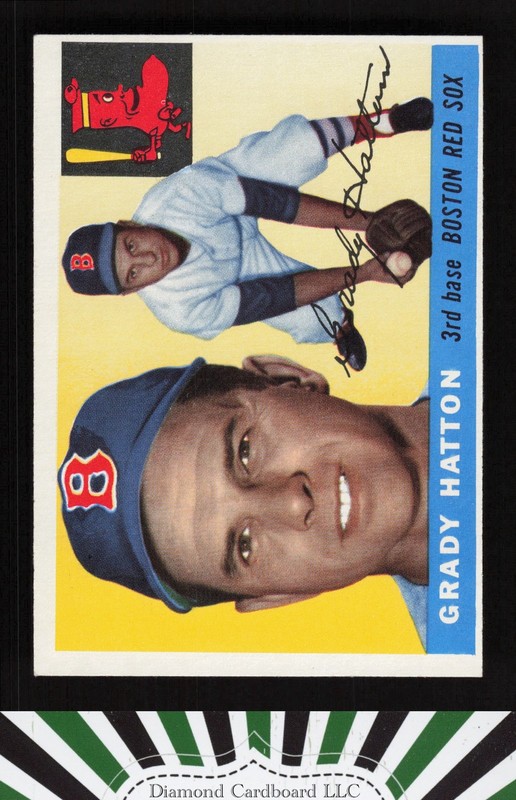 1955 Topps #131 Grady Hatton EX+ e, front