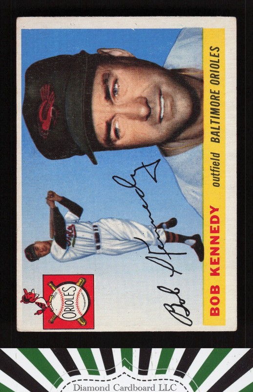1955 Topps #48 Bob Kennedy VGEX g, front