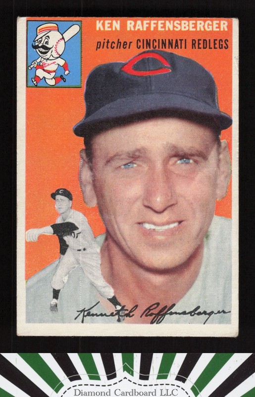 1954 Topps #46 Ken Raffensberger VG c, front