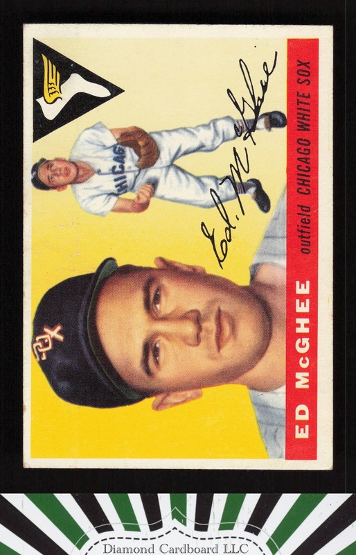 1955 Topps #32 Ed McGhee GD+ e, front