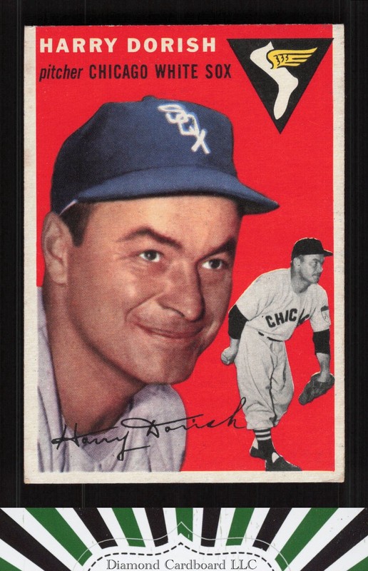 1954 Topps #110 Harry Dorish VGEX (NICELY CENTERED] a, front