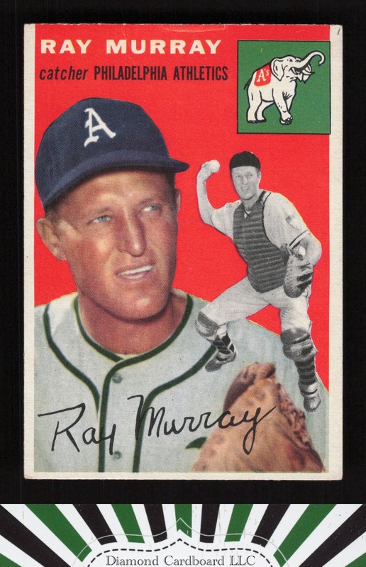 1954 Topps #49 Ray Murray GD m, front