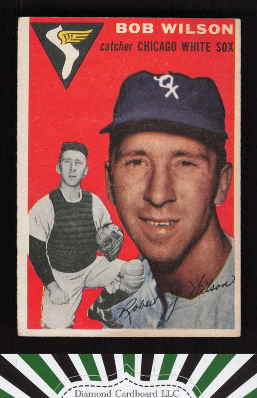 1954 Topps #58 Bob Wilson VG (ST) o, front