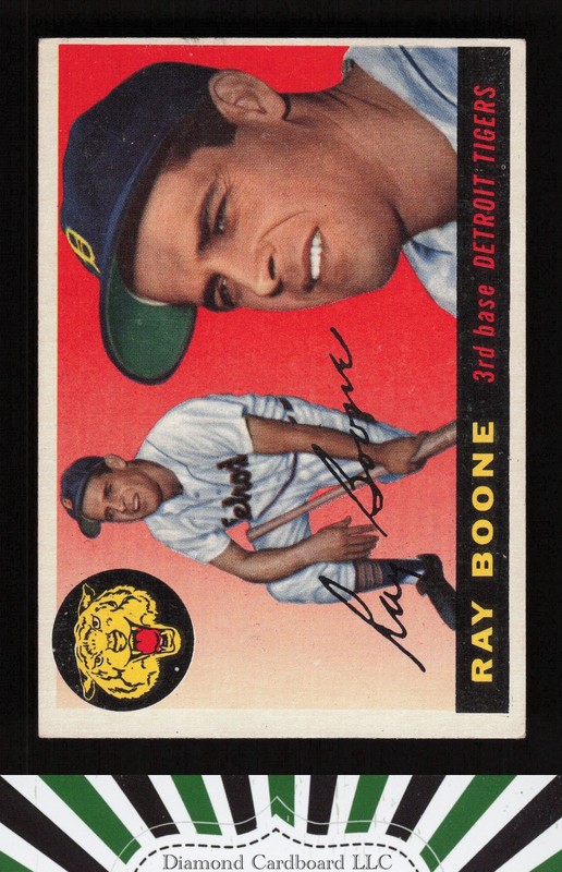 1955 Topps #65 Ray Boone VGEX h, front