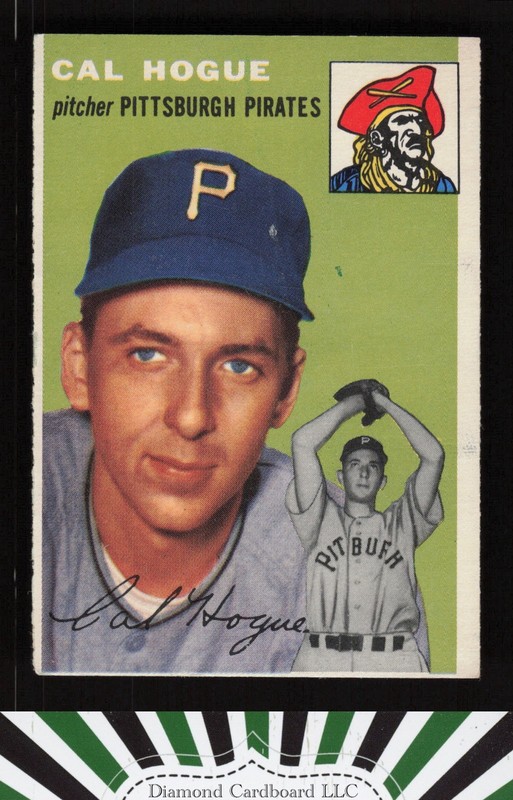 1954 Topps #134 Cal Hogue GD g, front