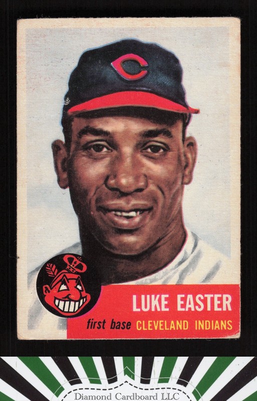 1953 Topps #2 Luke Easter GD [GOOD CENTERING] a, front