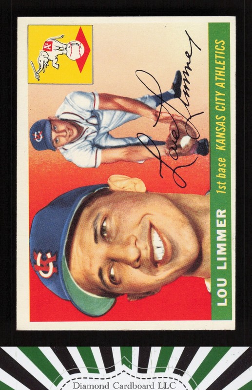1955 Topps #54 Lou Limmer VG+ k, front
