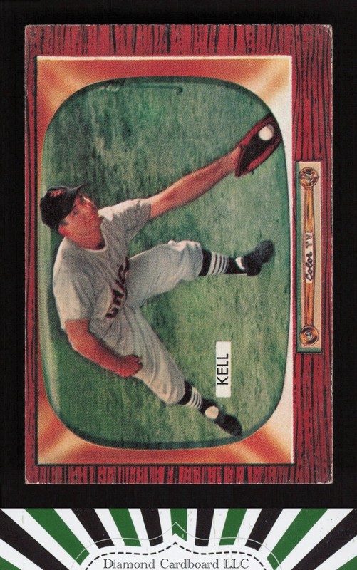 1955 Bowman #213 George Kell VGEX d, front
