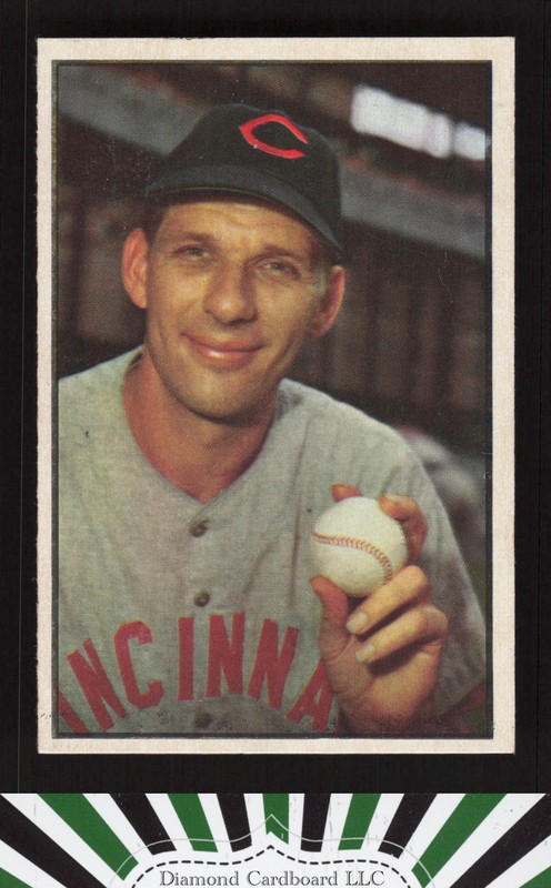 1953 Bowman Color #87 Harry Perkowski PR (Front looks EX+) a, front