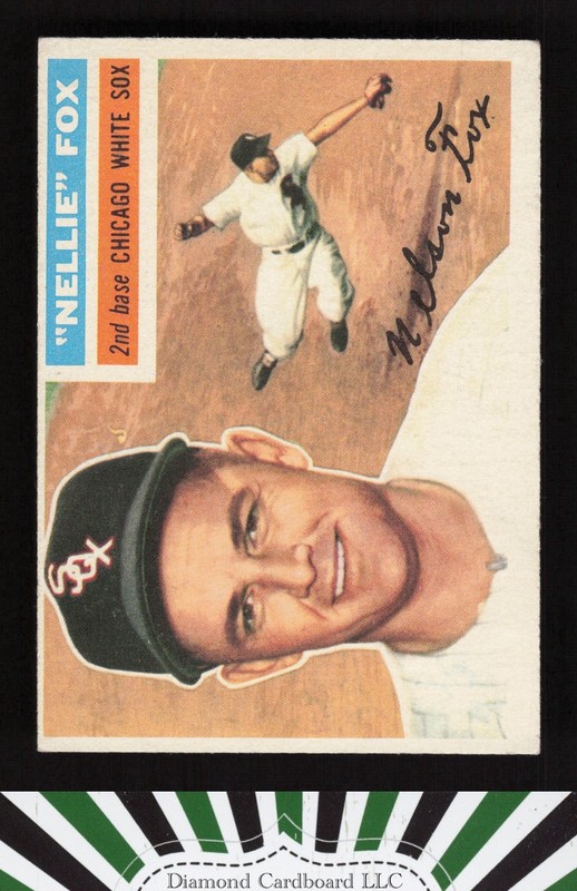 1956 Topps #118 Nellie Fox VGEX l, front
