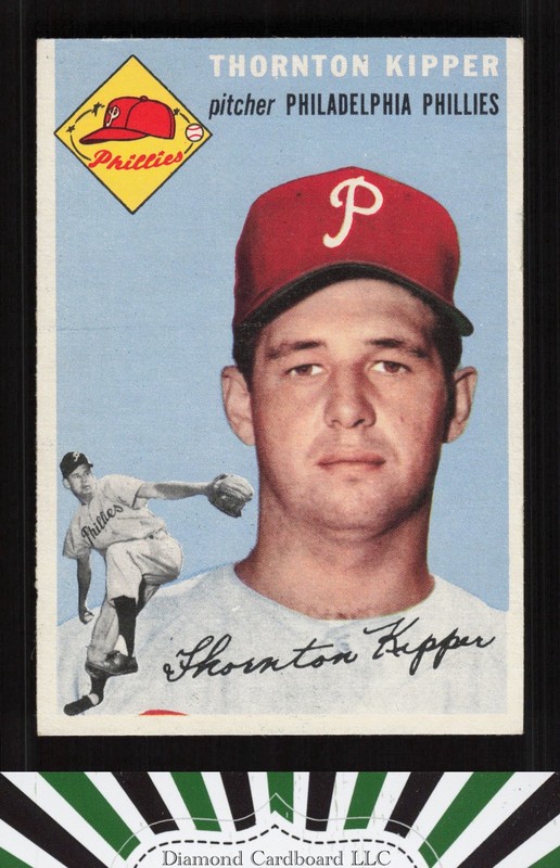 1954 Topps #108 Thornton Kipper VGEX [NICELY CENTERED] f, front