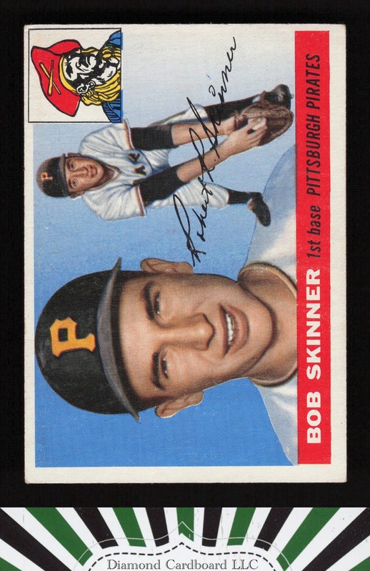 1955 Topps #88 Bob Skinner VGEX d, front