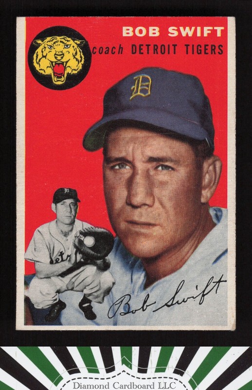 1954 Topps #65 Bob Swift VGEX i, front