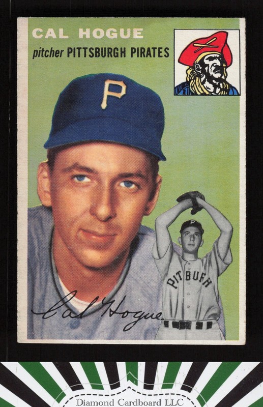 1954 Topps #134 Cal Hogue VGEX n, front