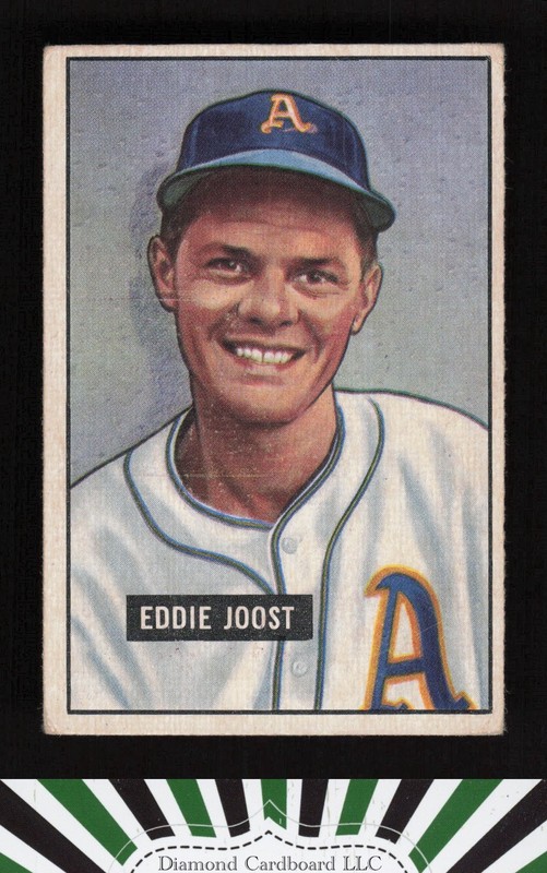 1951 Bowman #119 Eddie Joost VGEX, front