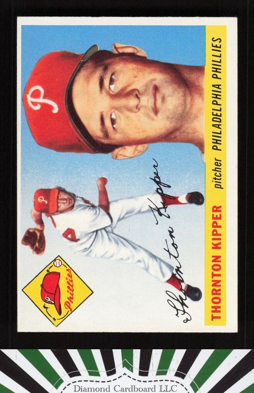 1955 Topps #62 Thornton Kipper EX+ u, front