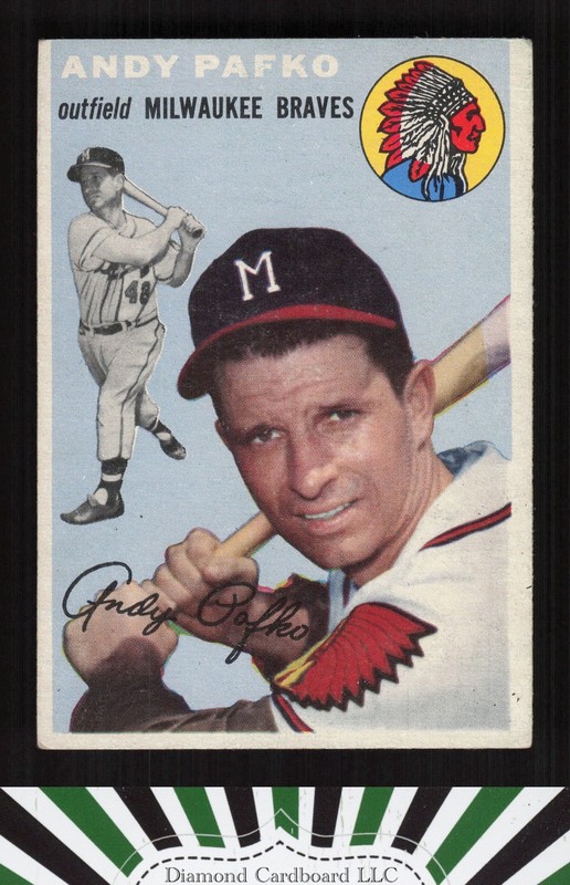 1954 Topps #79 Andy Pafko VGEX+ m, front