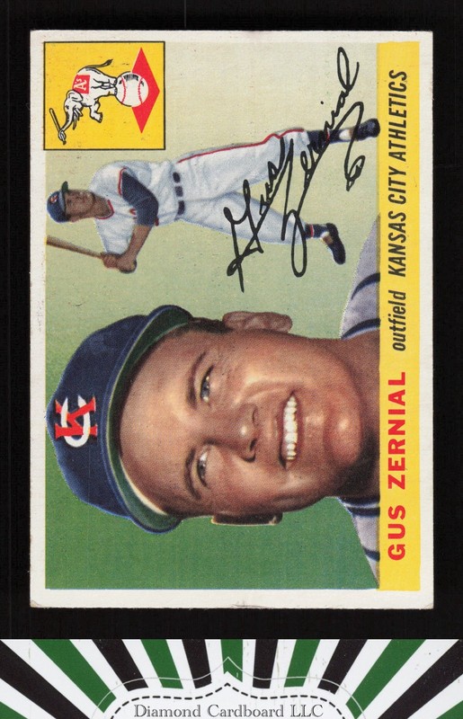 1955 Topps #110 Gus Zernial VGEX i, front