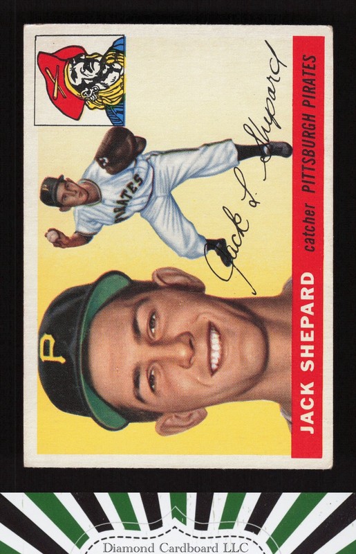 1955 Topps #73 Jack Shepard VGEX [CENTERED] h, front
