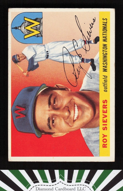 1955 Topps #16 Roy Sievers VG l, front