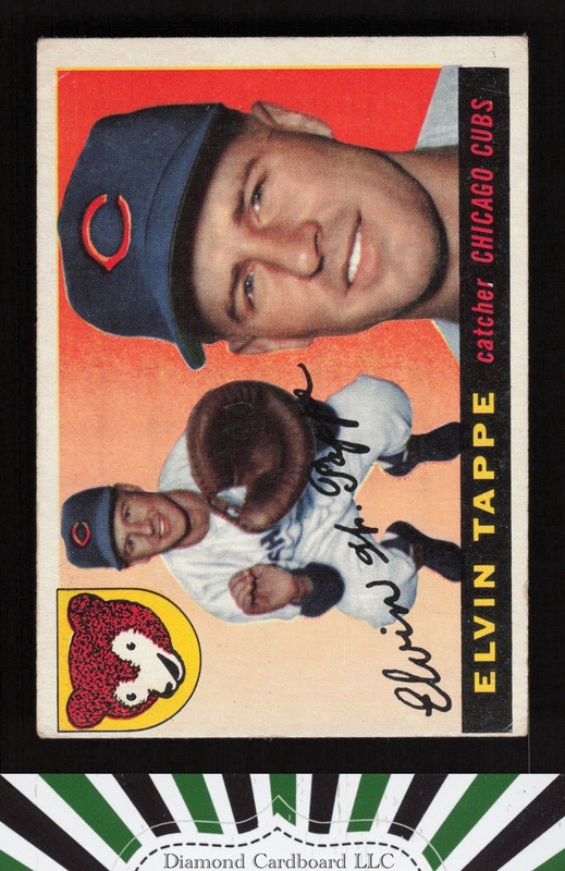 1955 Topps #129 Elvin Tappe VG b, front