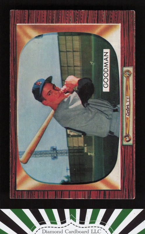 1955 Bowman #126 Billy Goodman EX, front
