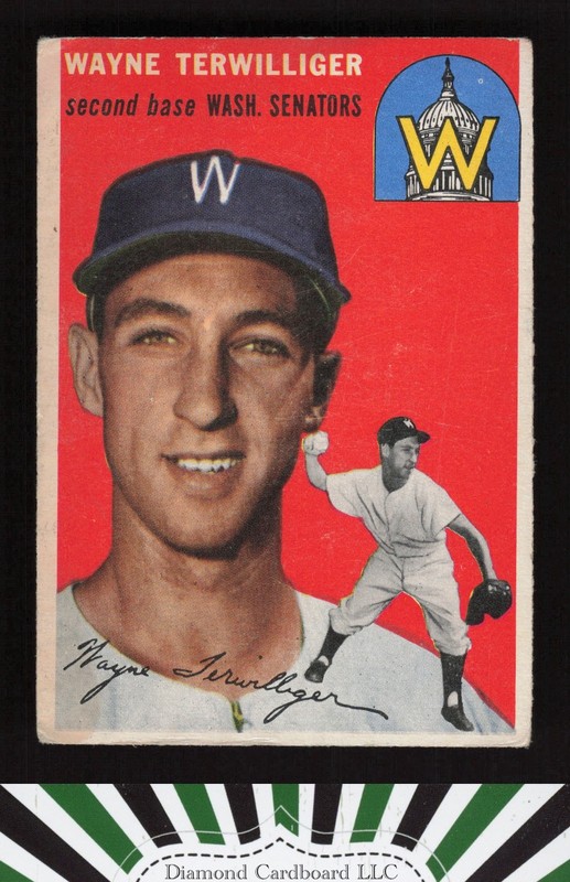 1954 Topps #73 Wayne Terwilliger VG (ST) m, front