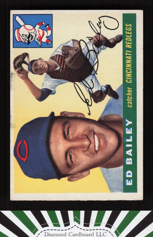 1955 Topps #69 Ed Bailey VGEX f, front