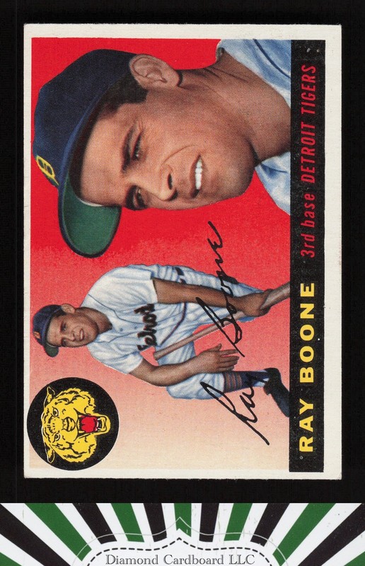 1955 Topps #65 Ray Boone VG+ c, front