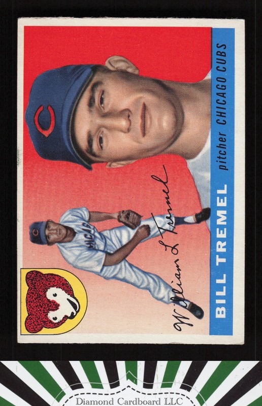 1955 Topps #52 Bill Tremel VGEX+ k, front
