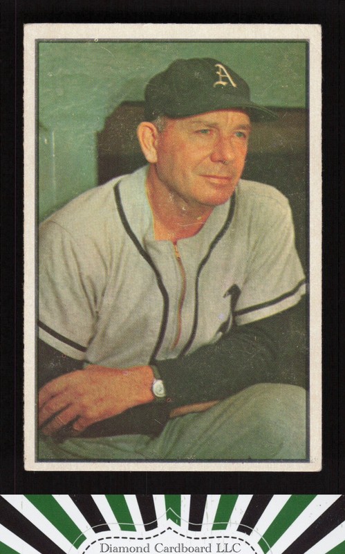 1953 Bowman Color #31 Jimmie Dykes VG+ b, front