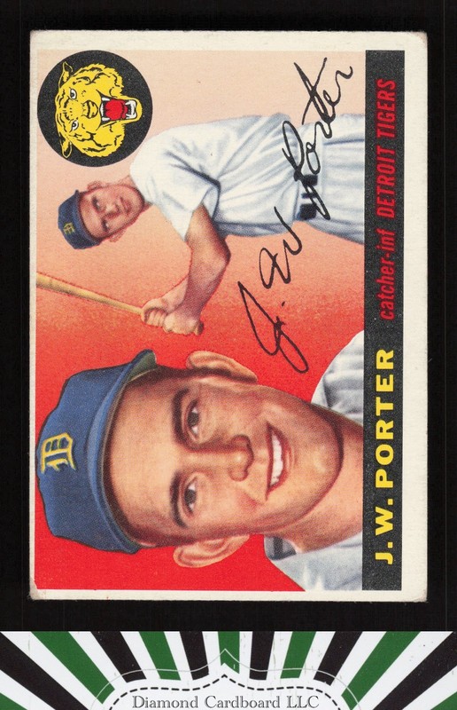 1955 Topps #49 J.W. Porter VGEX f, front