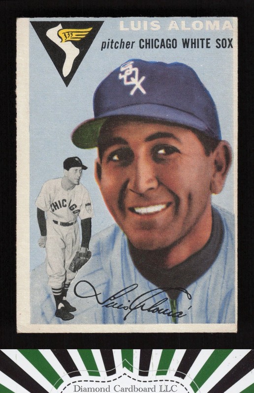 1954 Topps #57 Luis Aloma VGEX k, front