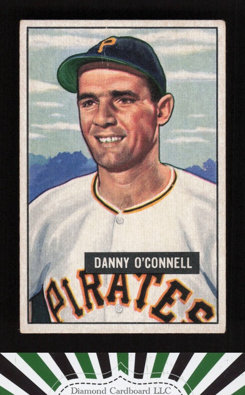 1951 Bowman #93 Danny O'Connell VG, front