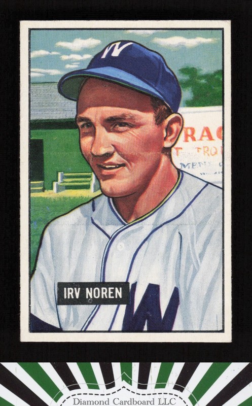 1951 Bowman #241 Irv Noren EX+ [CENTERED], front