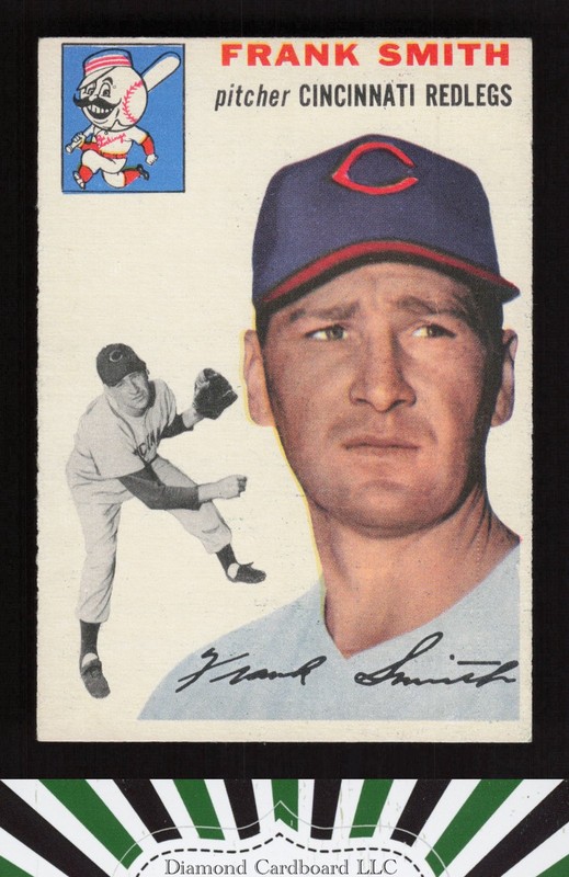 1954 Topps #71 Frank Smith EXMT f, front