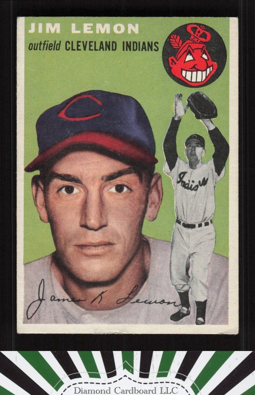 1954 Topps #103 Jim Lemon VGEX m, front