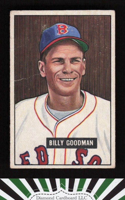 1951 Bowman #237 Billy Goodman PR, front