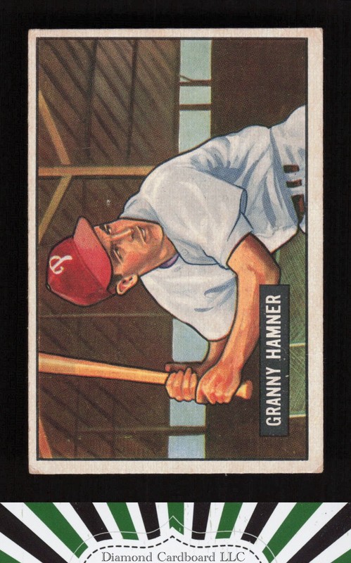 1951 Bowman #148 Granny Hamner VGEX, front