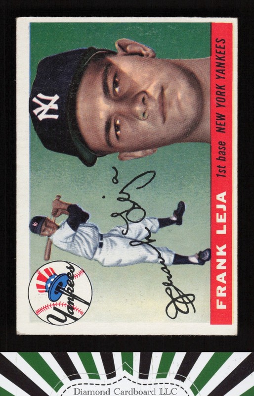 1955 Topps #99 Frank Leja VGEX f, front