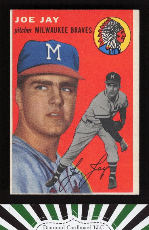 1954 Topps #141 Joe Jay VGEX m, front