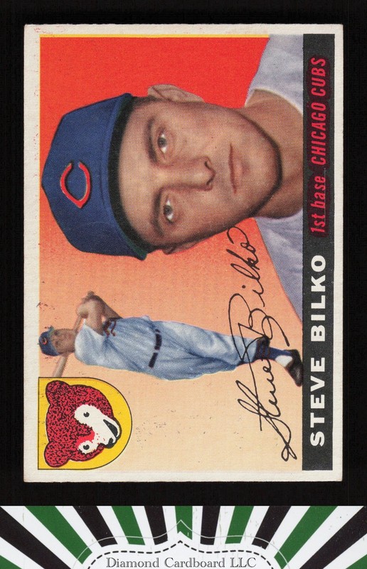 1955 Topps #93 Steve Bilko EX [NICELY CENTERED] f, front