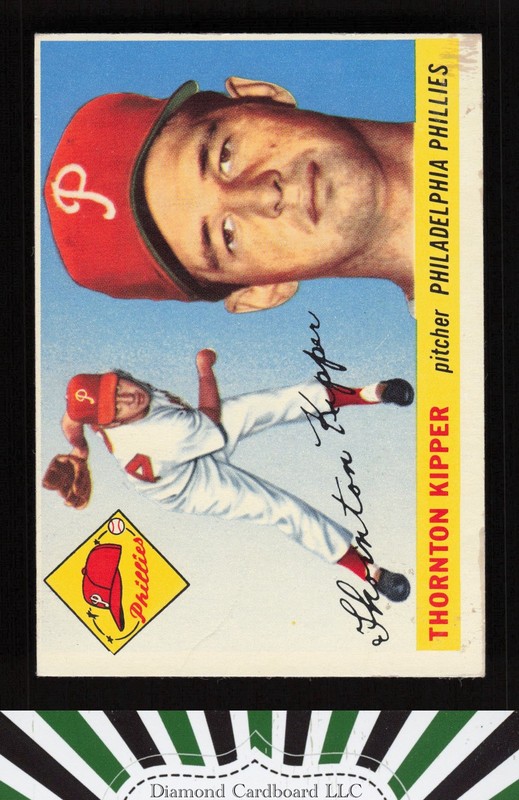 1955 Topps #62 Thornton Kipper GD f, front