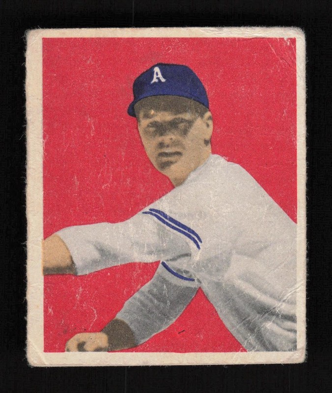 1949 Bowman #55 Eddie Joost GD, front