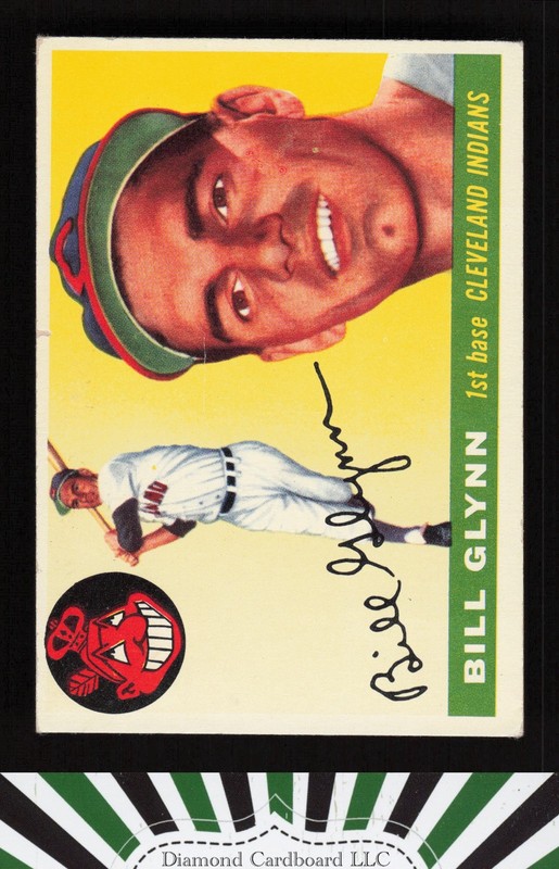 1955 Topps #39 Bill Glynn VG d, front