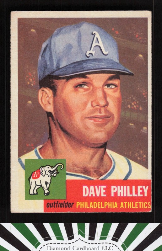 1953 Topps #64 Dave Philley GD a, front