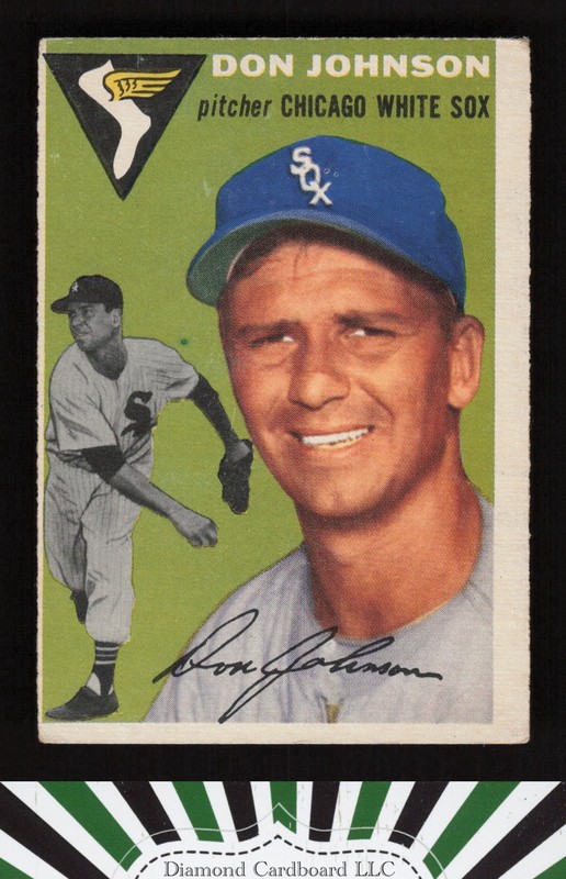 1954 Topps #146 Don Johnson VGEX f, front